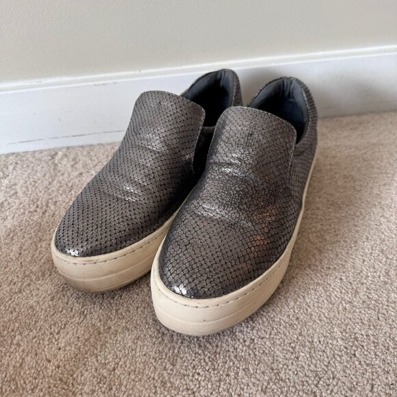 J Slides Metallic Slip-On Sneakers - Picture 2 of 15
